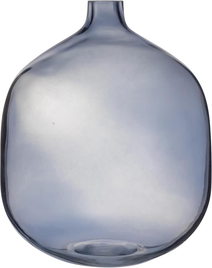 Modern Clear Tinted Glass Vase - Image 4