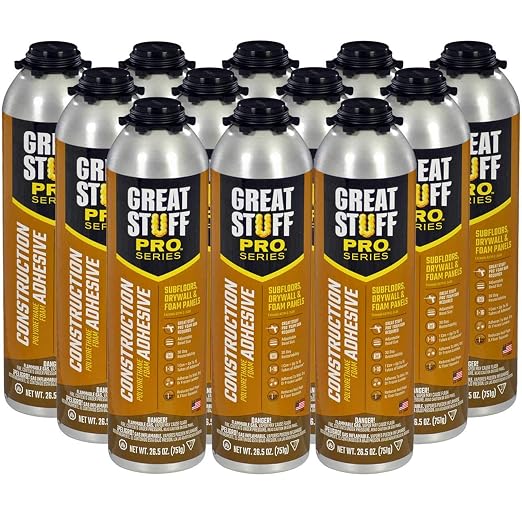 GREAT STUFF PRO Construction Adhesive by AWFPRO
