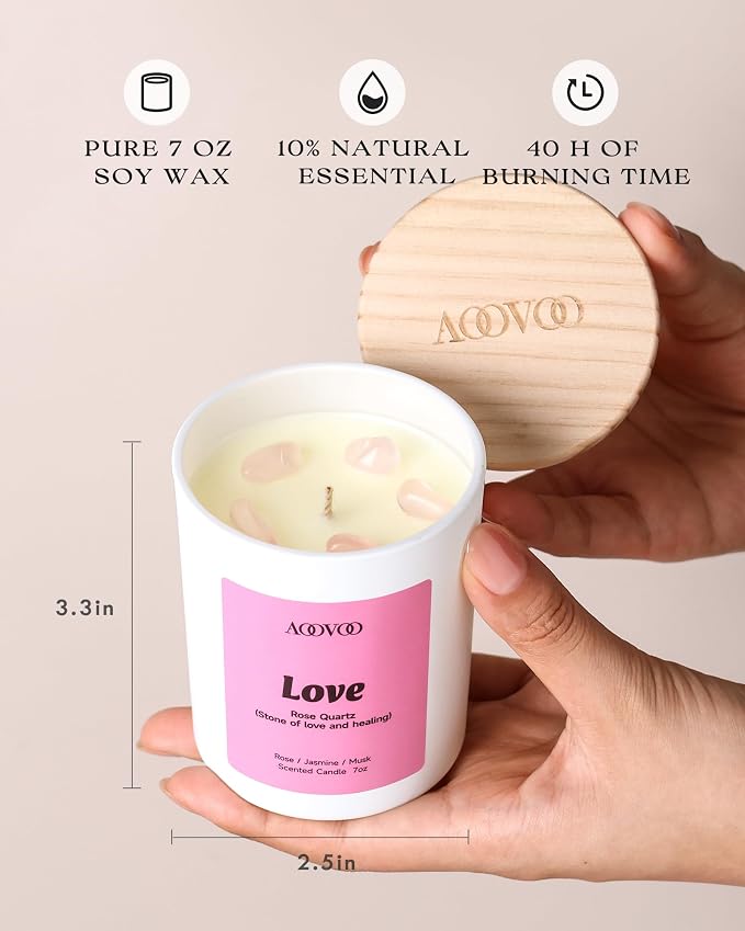 AOOVOO Healing Candles Set for Women - Image 7