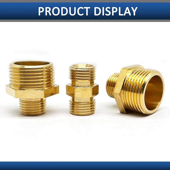 1 Pcs M16 x 1.5mm Male to G3/4in Male Adapter, Welding Hose Coupler Adapte - Image 4