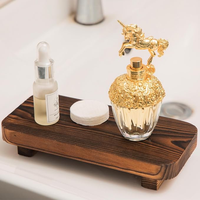 FLYIEE Wood Risers for Decor Display, Bathroom Counter Sink Decor, Dish Soap - Image 5