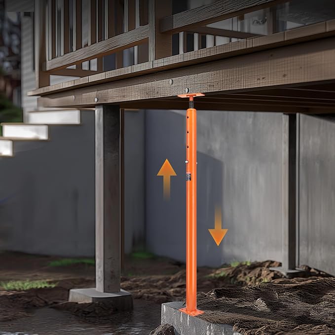 VEVOR House Floor Jack, Lift Support Steel Telescoping Post - Image 8