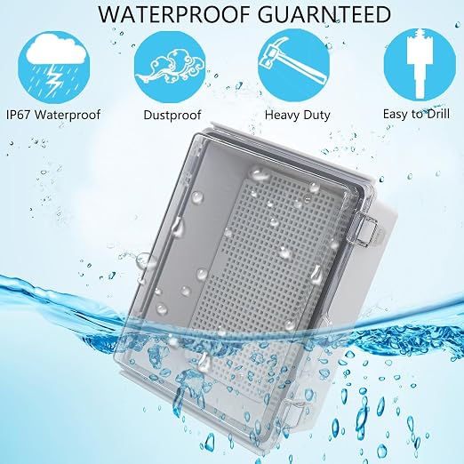 Waterproof Junction Box, ABS Plastic Electrical Box - Image 2