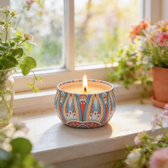 Scented Candles Gift Set, 12 Pack Soy Wax Aromatherapy Candles | 12 Scents - Image 6
