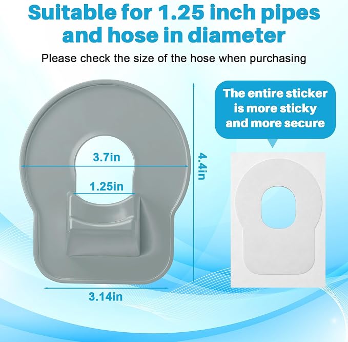 4 Pack Swimming Pool Pipe Holders Plastic Above Ground Swimming Hose Support - Image 2