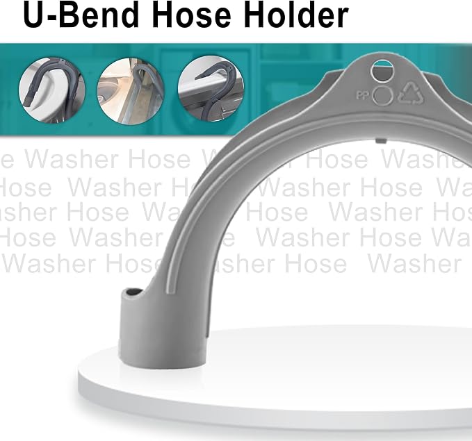 TOMOON 8Ft Universal Washing Machine Drain Hose Extension | Flexible Corrugated - Image 4