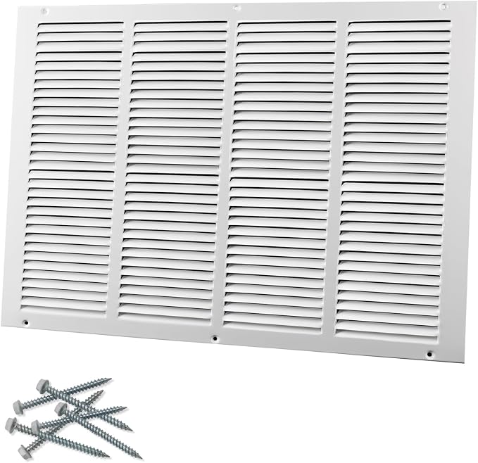 Howeall 20"W x 16"H Steel Return Air Grille, Air Return Vent Cover by Howeall