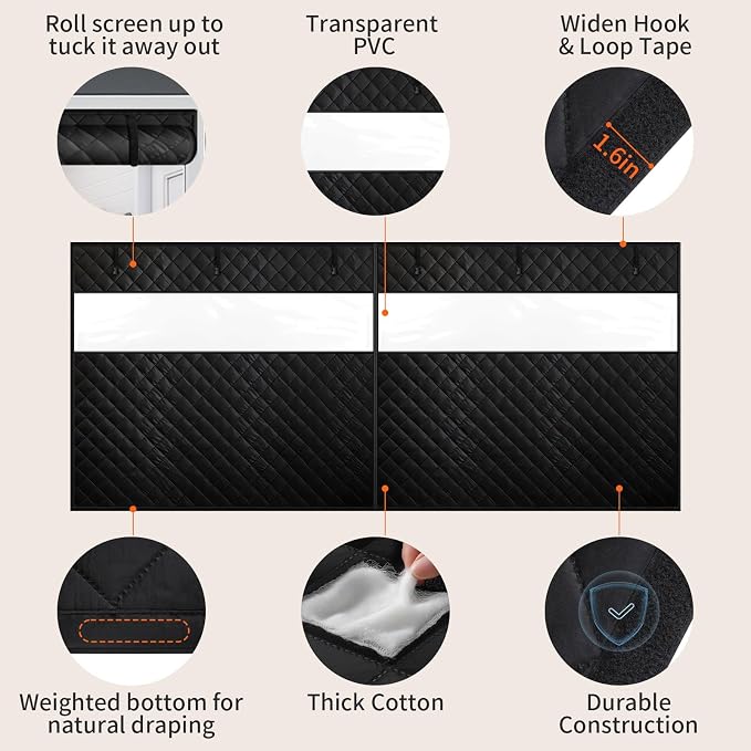 Thermal Insulated Garage Door Curtain - Image 8