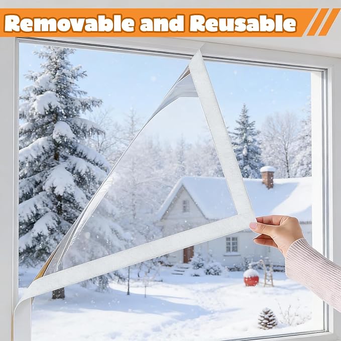 47 x 63 Inch Window Flim Insulation Kit - Image 5