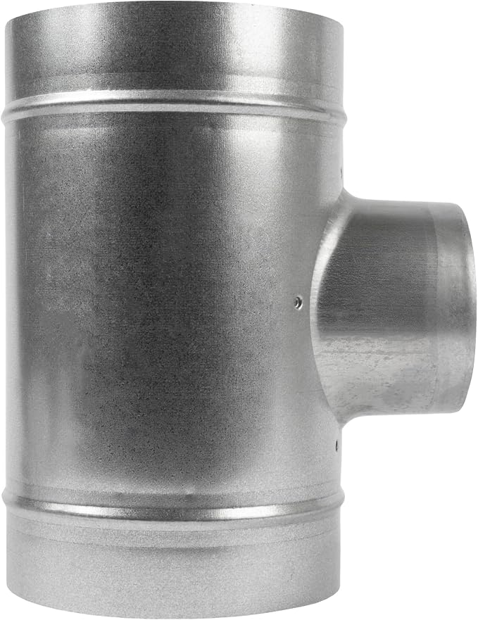 6" Inch to 4" Inch Branch T-Shape Ducting Splitter by RepaMarket
