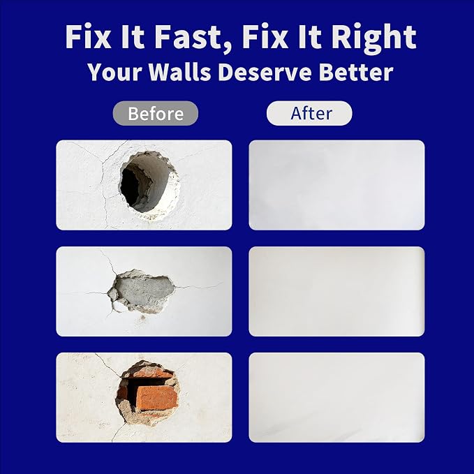 Drywall Repair Patch Kit, 2/4/6/8 Inch Drywall Patch Kit - Image 5
