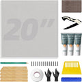 Drywall Repair Kit with 20"x20" Panel by BONCART