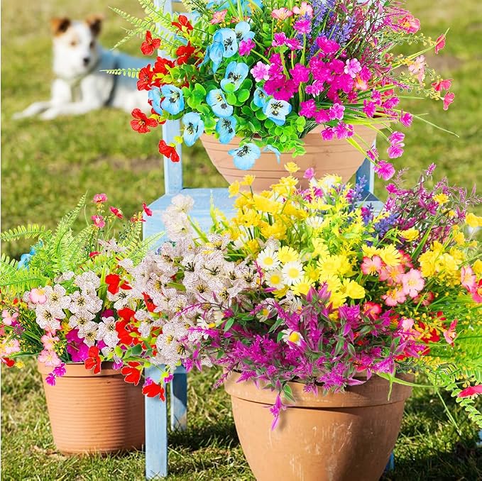 26 Bundles 13 Style Artificial Flowers - Image 3