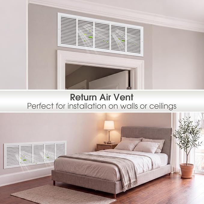 White 2 Pack Ceiling Vent Cover - Image 5