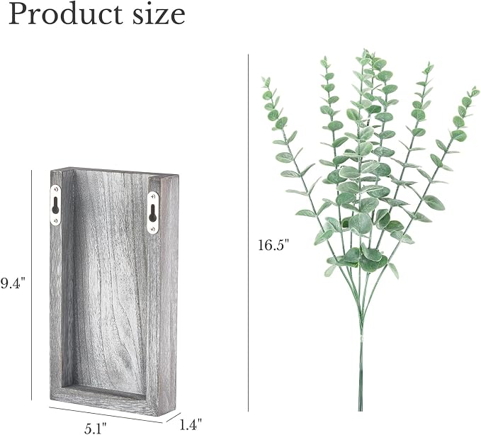 Dahey 2 PCS Wall Planter Vase - Image 3