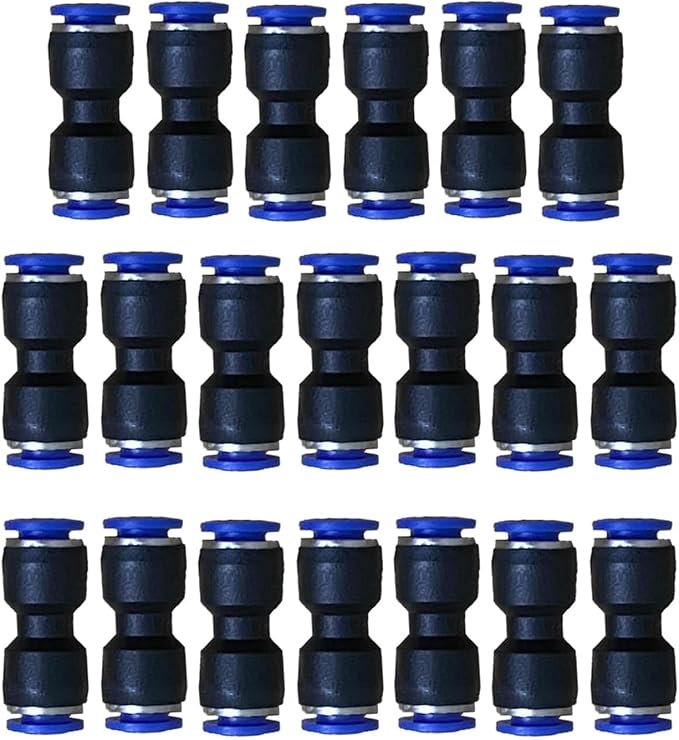 10mm OD Pneumatic quick Connector Push to Connect fittings Straight by ROZESAZZ