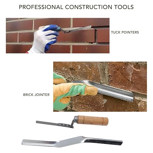 3Pcs Tile Grout Masonry Mortar Bag, Tile Repair Bag Brick Jointer Tuck Pointer - Image 5
