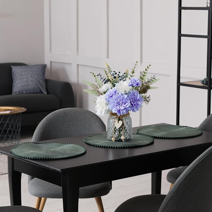 Fake Flowers in Vase, Faux Flowers in Vase, Table Centerpieces - Image 2