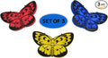 HOME-X 3D Butterfly Screen Patches, Mesh Door Repair Kit, Decorative Patch Set by Home-X