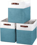 Large Fabric Storage Baskets | 50L Storage Bins, Decorative Linen Closet Baskets by Bagnizer