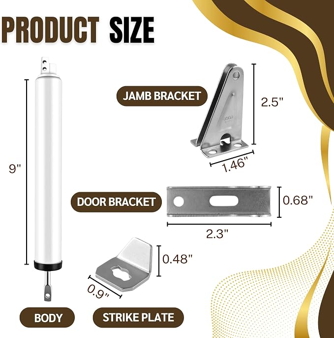 Heavy Duty Screen & Storm Door Closer Kit - Image 4