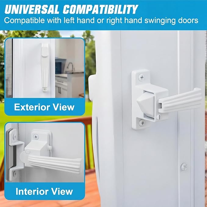 Screen Door Latch Replacement Kit - Image 2