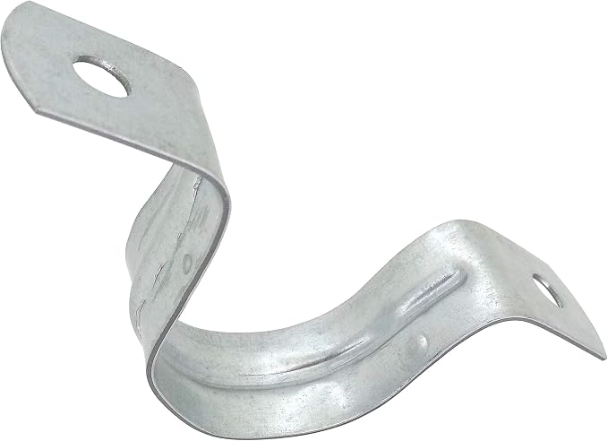 MadMetals Rigid Pipe Strap Clamp Hanger, 1-1/4 Inch, Wall Mount - Image 3