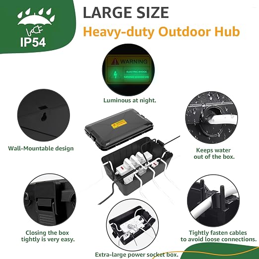 Large Outdoor Waterproof Electrical Box - Image 5