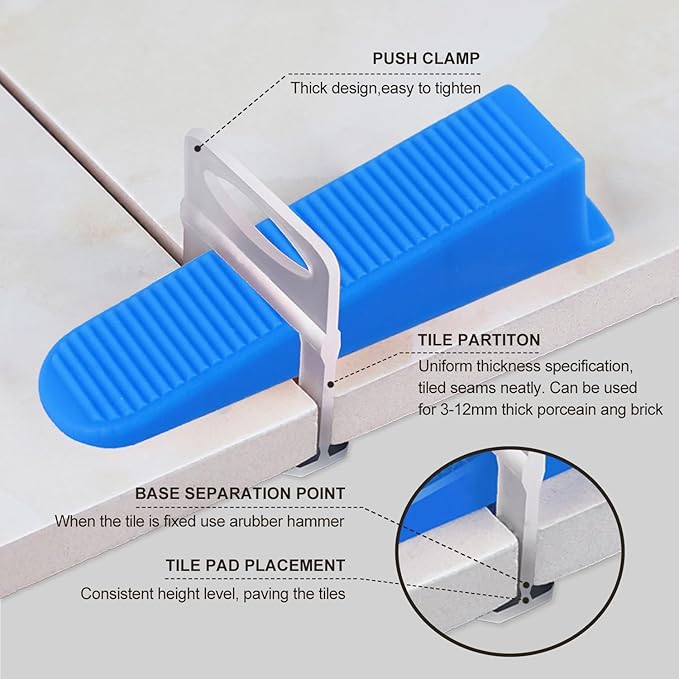 Tile Leveling system Plier Hand Floor Pliers Tiling Installation Tool Tile - Image 3