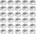 30 Pack Knockout Seals, Galvanized Steel Electrical Box Plugs, Zinc-Plated Rust by Wocloer