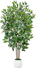 GTIDEA 6FT Artificial Ficus Tree by GTIDEA