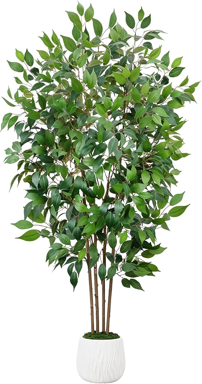 GTIDEA 6FT Artificial Ficus Tree by GTIDEA