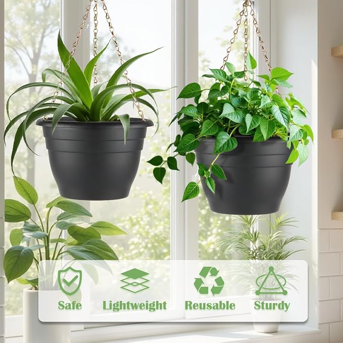 RooTrimmer 3 Pack 11 Inch Plant Pots - Image 4