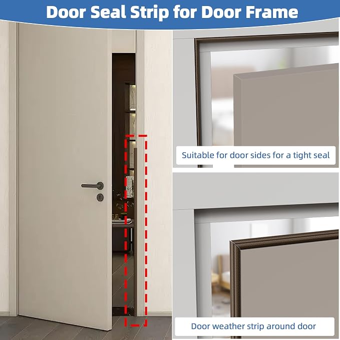 196”Wedge Weather Stripping Door Seal Strip - Image 4