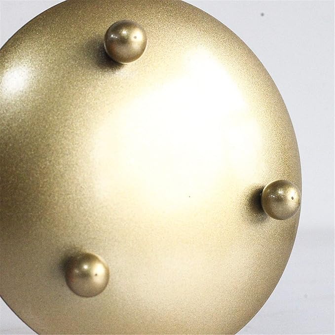 YYaaloa 2 Pack Gold Decorative Iron Plate Candle Holder 4.33'' Candle Stand - Image 7
