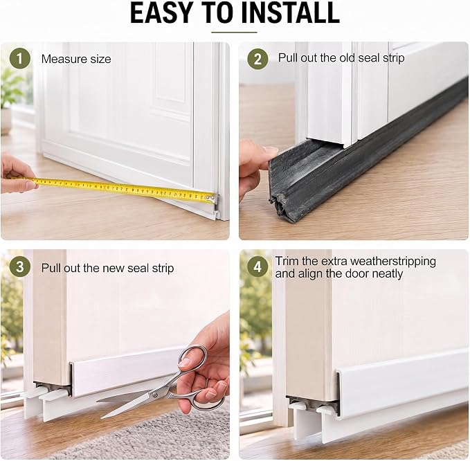 2Pcs Storm Door Bottom Seal, Replacement - Image 8