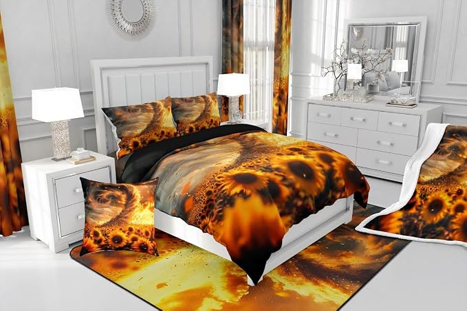 jejeloiu 3D Tornado Blackout Shades Window Treatments Natural Disaster Window - Image 7