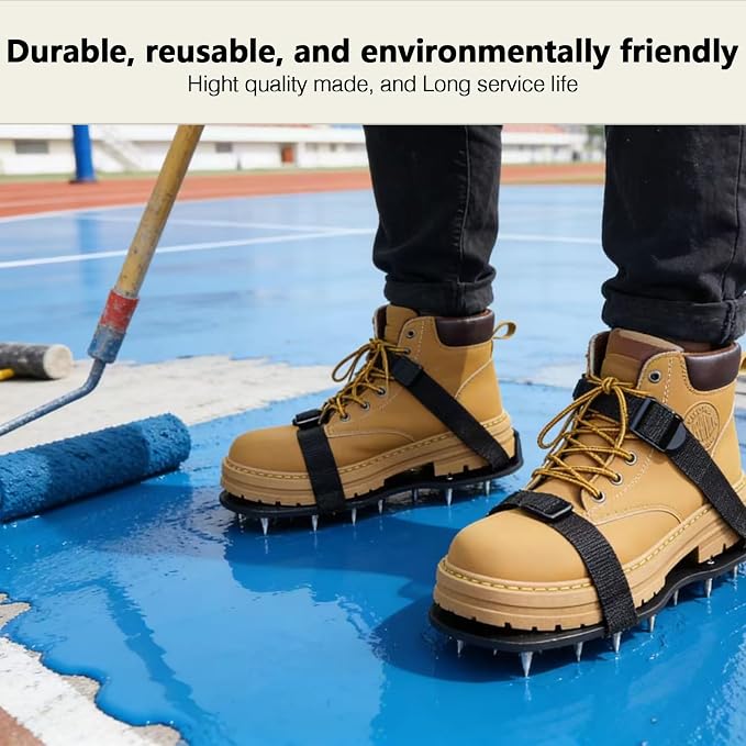 Epoxy Spike Shoes for Epoxy Flooring, Epoxy Garage Floor Coating Kit | - Image 6
