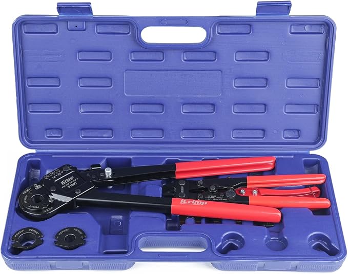 iCrimp KIT-FACL PEX Crimping Tool Kit by iCrimp