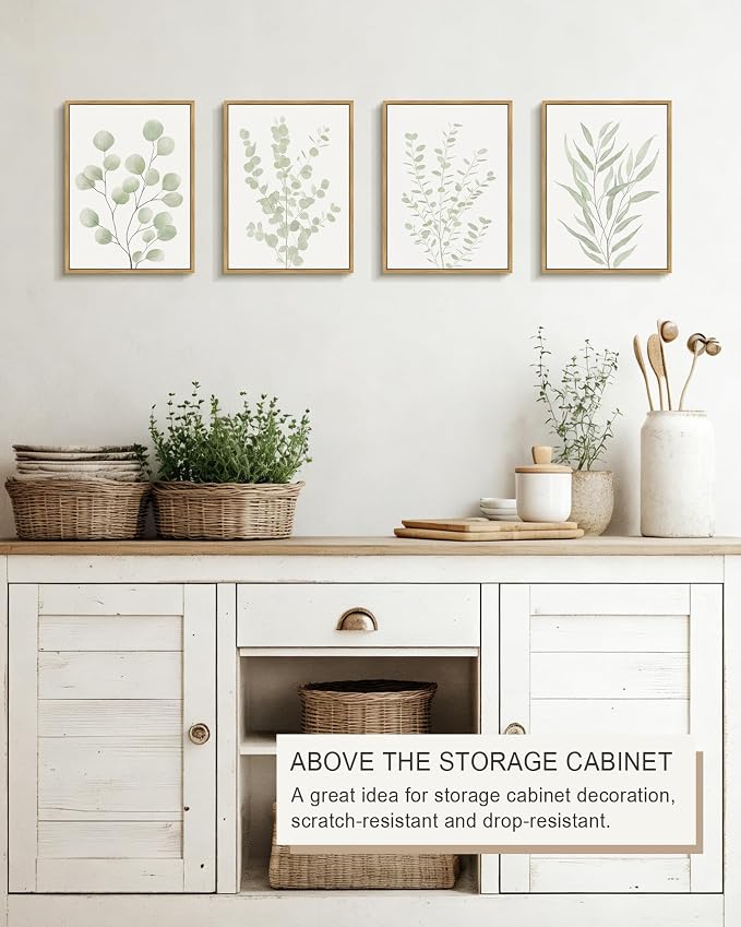 Drsoum Botanical Plant Framed Wall Art Boho Wall Decor - Image 7