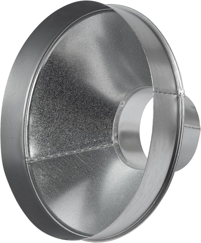 10" to 4" Inch Galvanized Steel Round Duct Reducer - Image 3