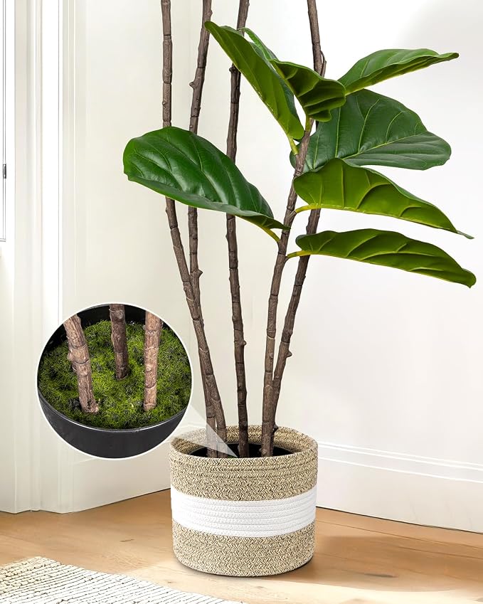 Artificial Fiddle Leaf Fig Tree 6FT - Image 4