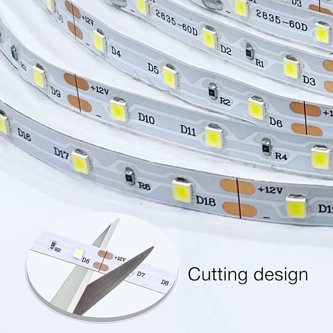 DAYBETTER 25 ft Smart WiFi White LED Lights, Dimmable White LED Strip Light - Image 7