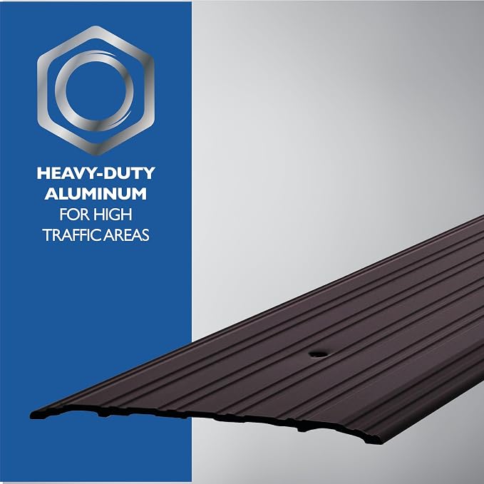 MD Building Aluminum Flat-Profile Threshold, 6in x 1/4in x 36in | UL Fire Rated - Image 4