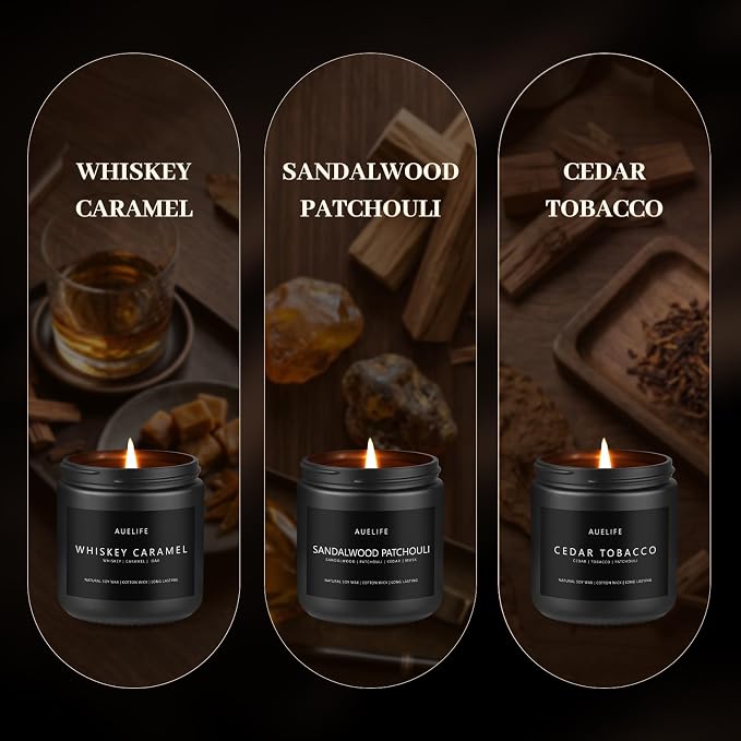 6 Pack Scented Candles for Home, 3.5oz Natural Soy Wax Candles Gift Set - Image 8