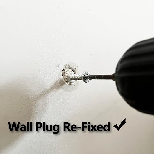 20 Packs Drywall Masonry Anchor Repair Kit Quick Fix Wall Anchors | Fits Loose - Image 6
