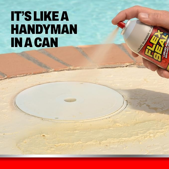 Flex Seal, 14 oz, Stop Leaks Instantly, Waterproof Rubber Spray On Sealant - Image 3
