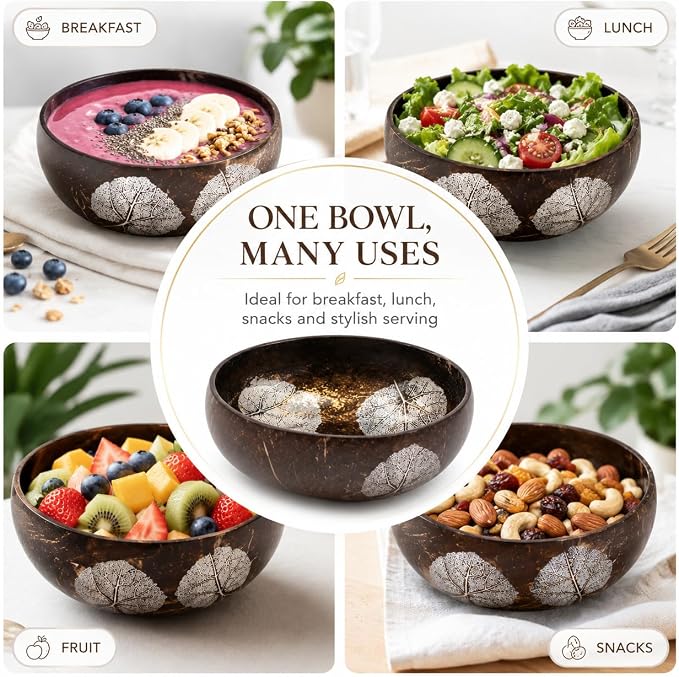 Natural Coconut Bowl Key Decorative - Image 7