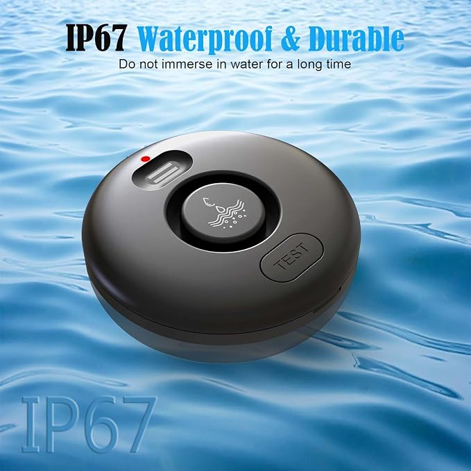 5 Pack Water Leak Alarm Detector, 120dB Loud Alert, IP66 Waterproof | Water - Image 7