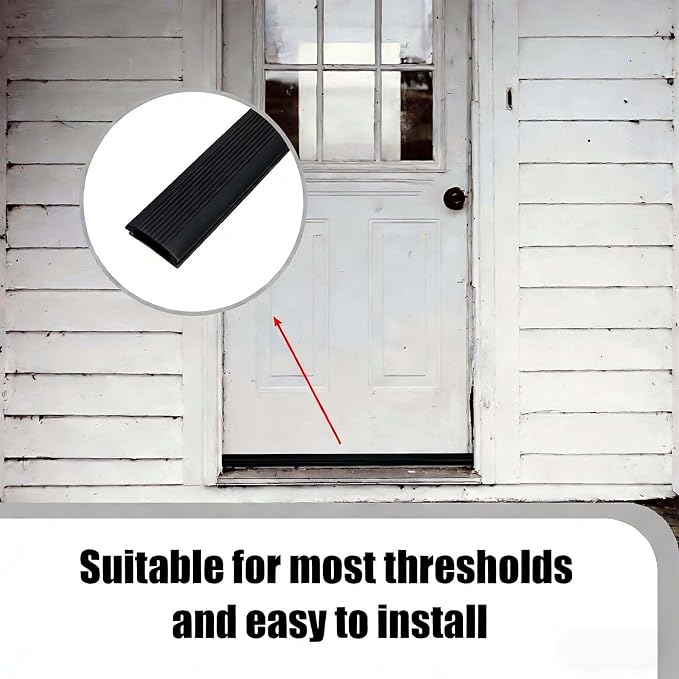 Door Threshold Vinyl Seal Replacement, Front Doorways Sill Insert - Image 5